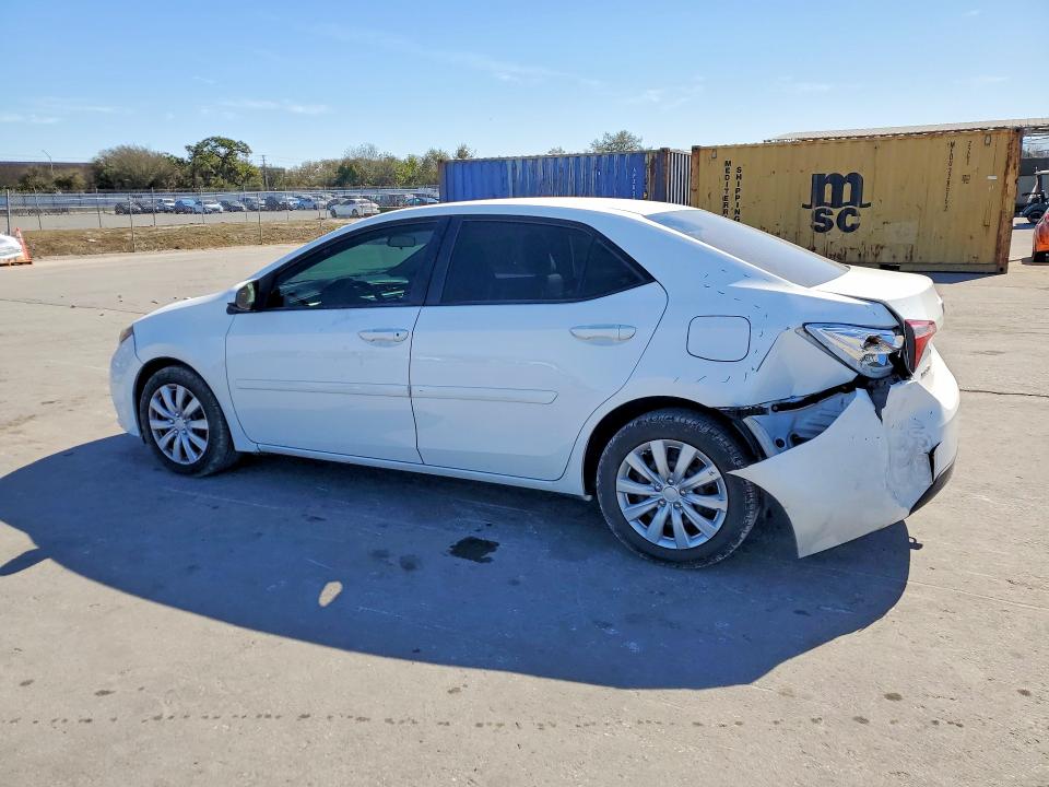 Photo 2 from auction – 2015 TOYOTA COROLLA L with VIN 2T1BURHE6FC244283