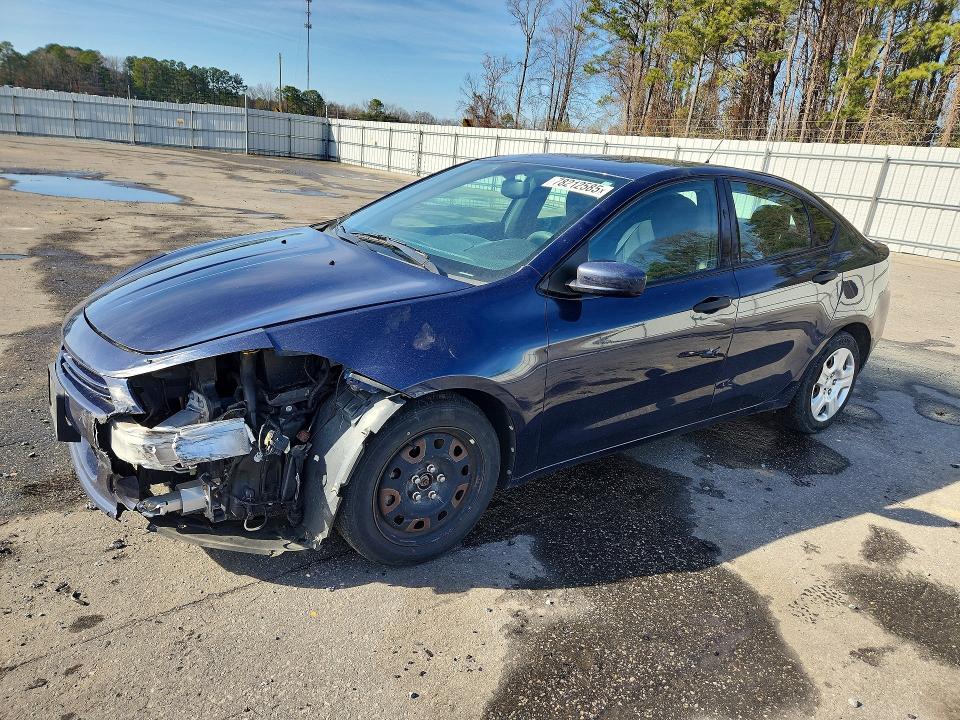 DODGE DART 2013 with VIN 1C3CDFAA5DD147235 - Photo from auction