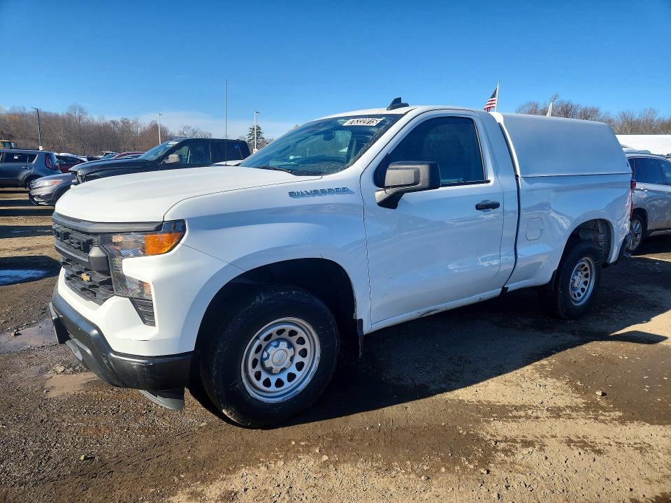 CHEVROLET SILVERADO 2023 with VIN 3GCNAAEK4PG358193 - Photo from auction