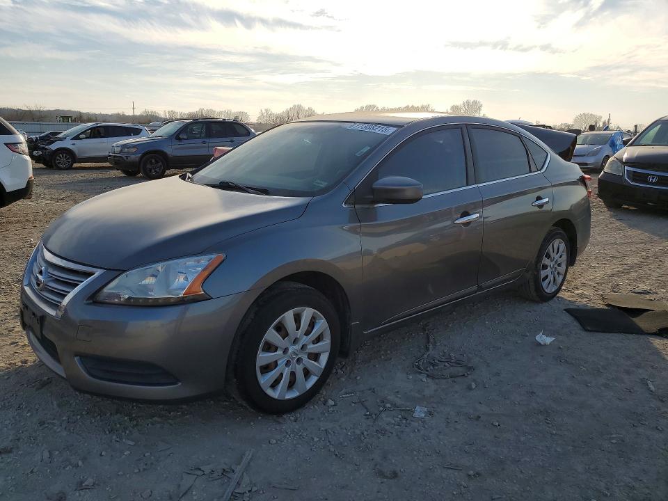 Photo 1 from auction – 2015 NISSAN SENTRA S with VIN 3N1AB7AP5FY377167