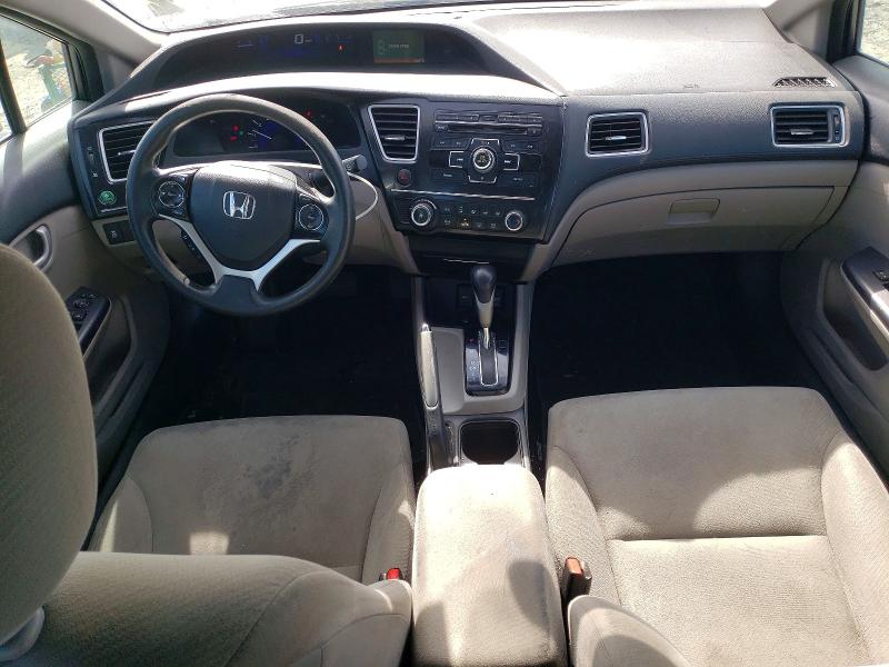 Photo 8 from auction – 2013 HONDA CIVIC with VIN 19XFB2F59DE262549
