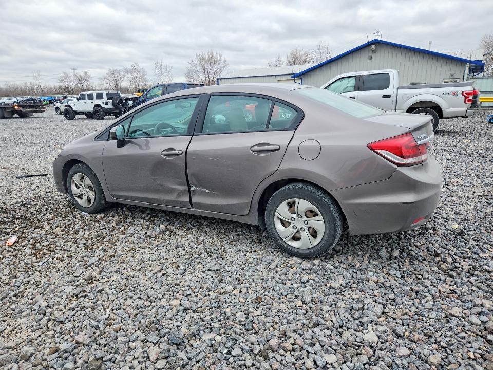 Photo 2 from auction – 2014 HONDA CIVIC with VIN 19XFB2F52EE015603