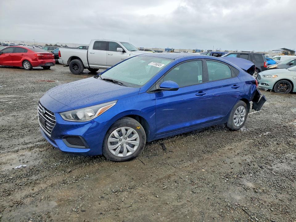 HYUNDAI ACCENT 2022 with VIN 3KPC24A60NE174375 - Photo from auction