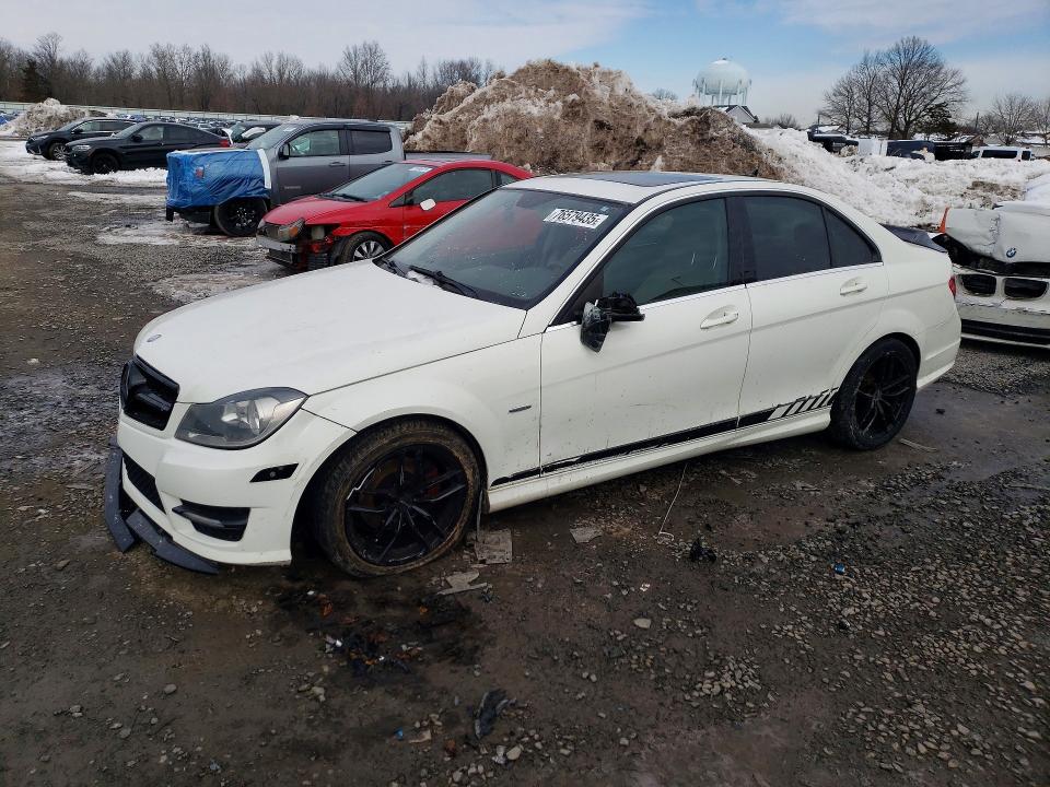 Photo 1 from auction – 2012 MERCEDES-BENZ C 250 with VIN WDDGF4HB4CR217728