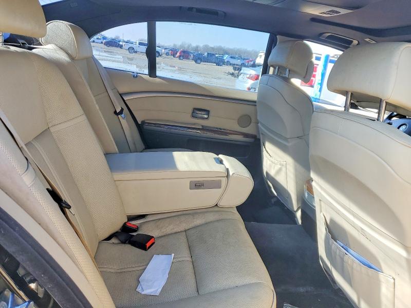 Photo 10 from auction – 2008 BMW 750 LI with VIN WBAHN835X8DT79701