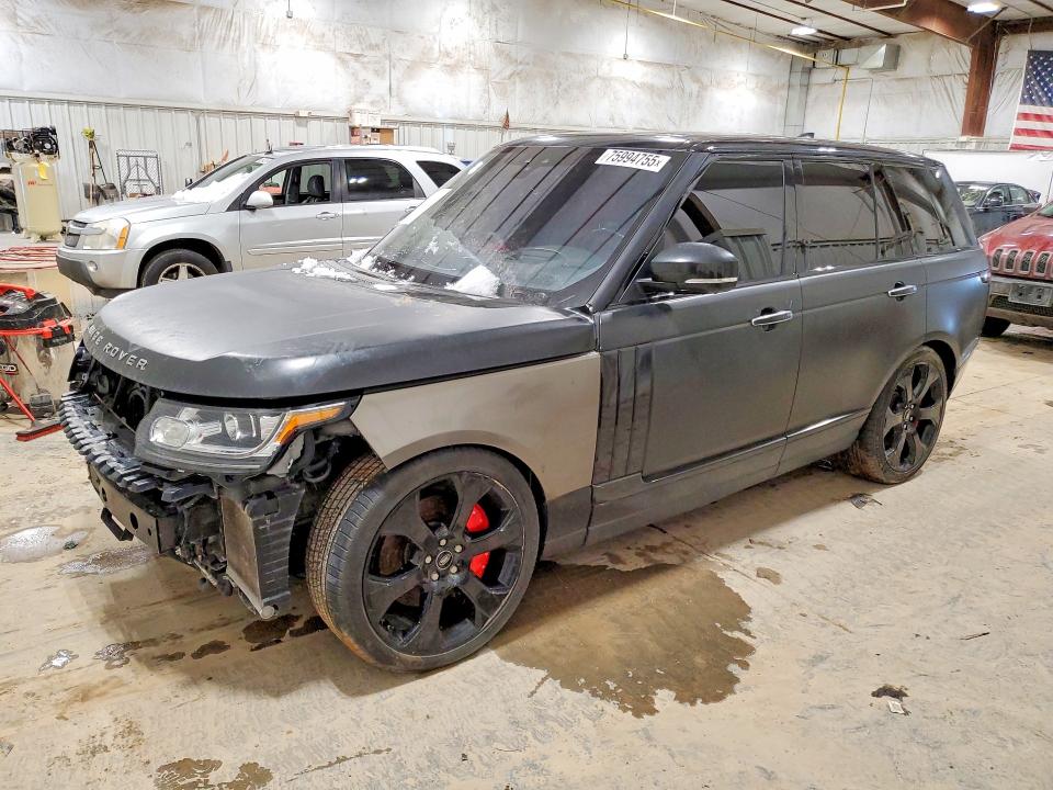 LAND ROVER RANGE ROVER 2017 with VIN SALGV2FE1HA353134 - Photo from auction