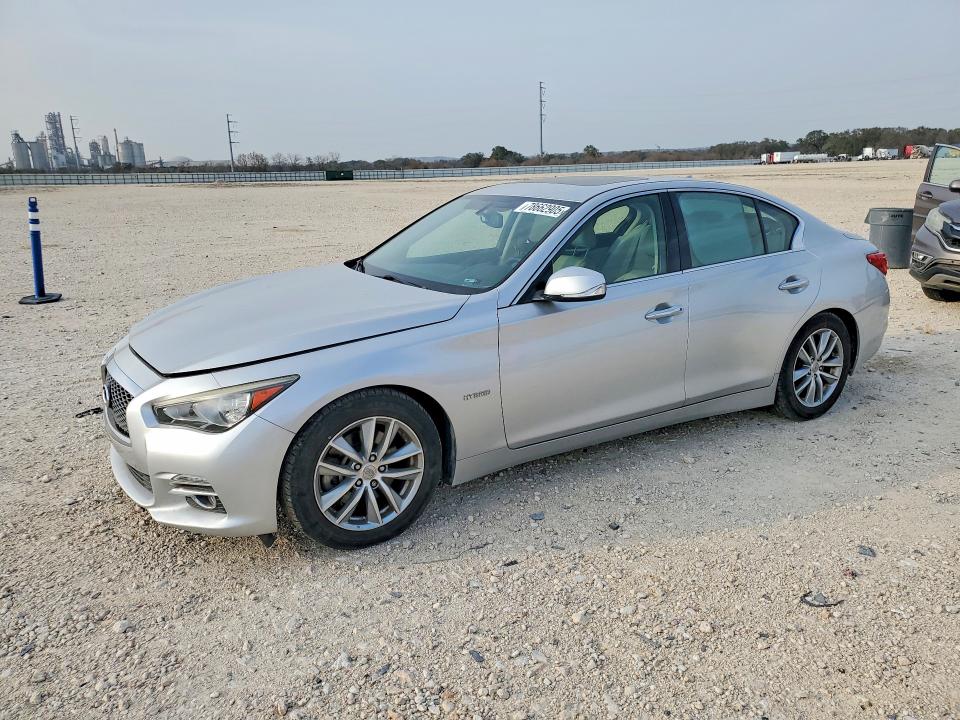 INFINITY Q50 2014 with VIN JN1AV7AP2EM691108 - Photo from auction