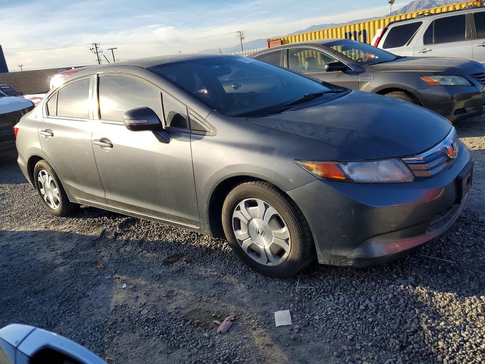 Photo 4 from auction – 2012 HONDA CIVIC with VIN JHMFB4F27CS001464