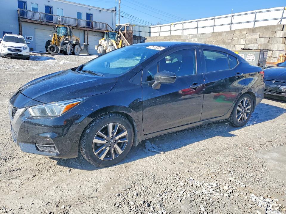 NISSAN VERSA 2021 with VIN 3N1CN8EV2ML806449 - Photo from auction