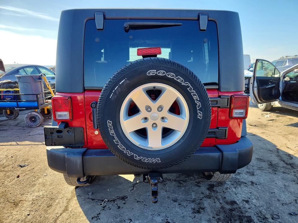 Photo 6 from auction – 2010 JEEP WRANGLER S with VIN 1J4AA2D12AL209119