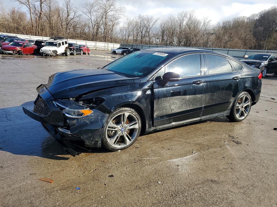 FORD FUSION SPO 2018 with VIN 3FA6P0VP1JR114057 - Photo from auction