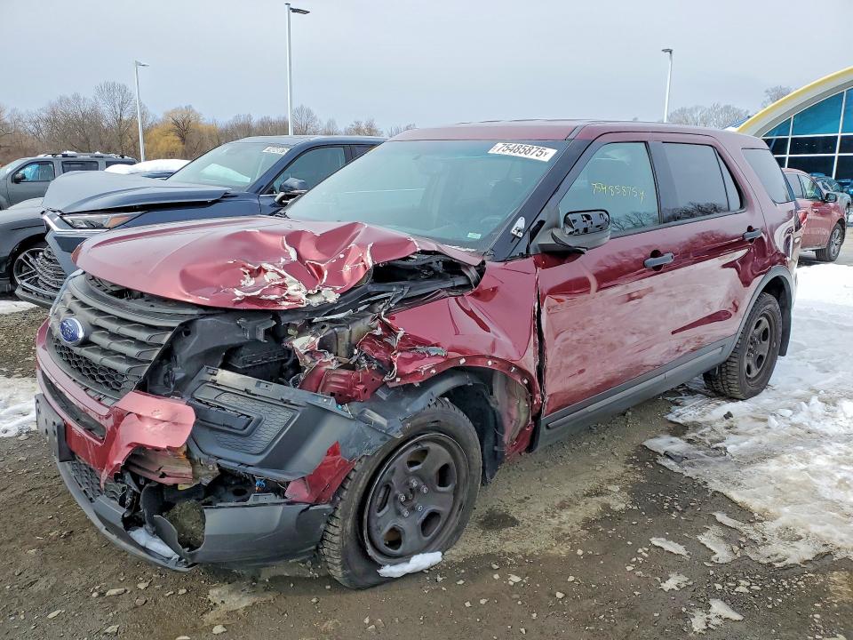 FORD EXPLORER 2017 with VIN 1FM5K8AR3HGA63412 - Photo from auction