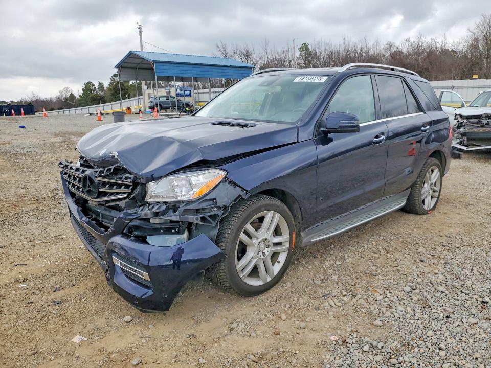 Photo 1 from auction – 2015 MERCEDES-BENZ ML with VIN 4JGDA5JB8FA507142