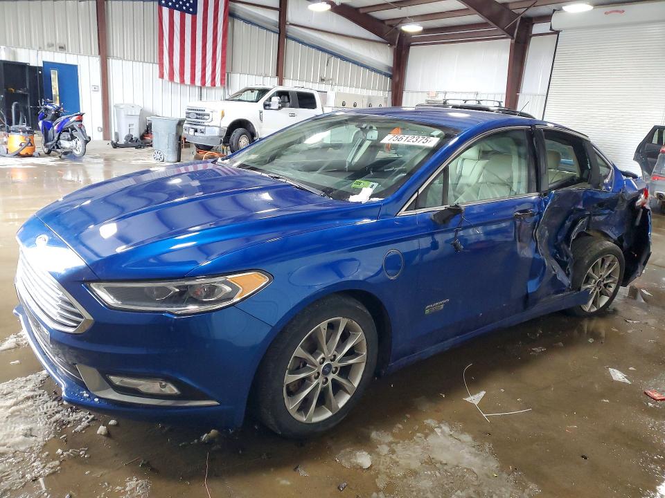 FORD FUSION TIT 2017 with VIN 3FA6P0SU5HR209838 - Photo from auction