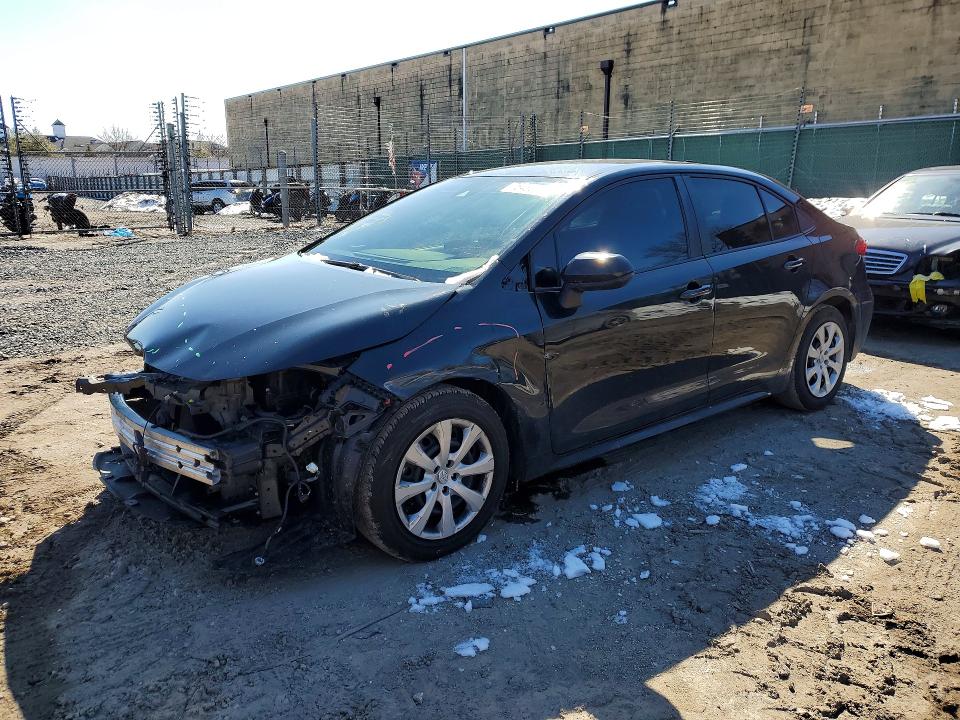 TOYOTA COROLLA 2020 with VIN 5YFEPRAE4LP136254 - Photo from auction