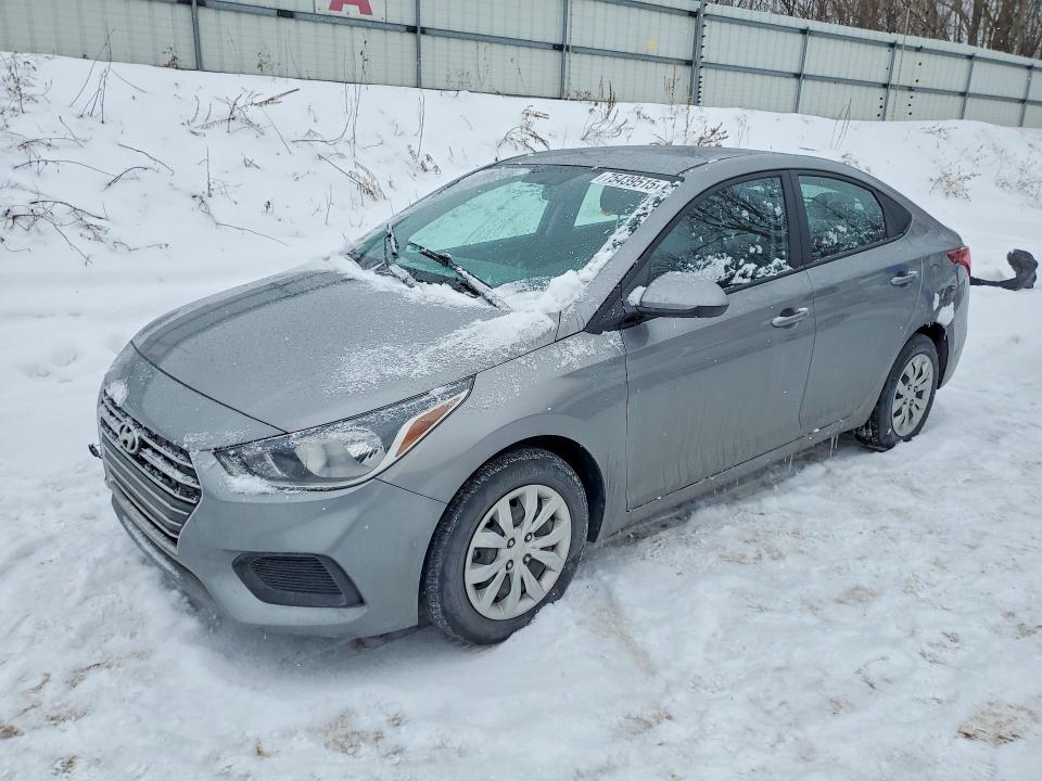 Photo 1 from auction – 2022 HYUNDAI ACCENT with VIN 3KPC24A6XNE182922