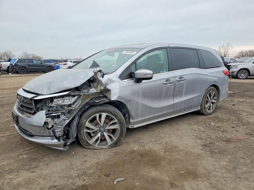 HONDA ODYSSEY 2022 with VIN 5FNRL6H87NB056022 - Photo from auction