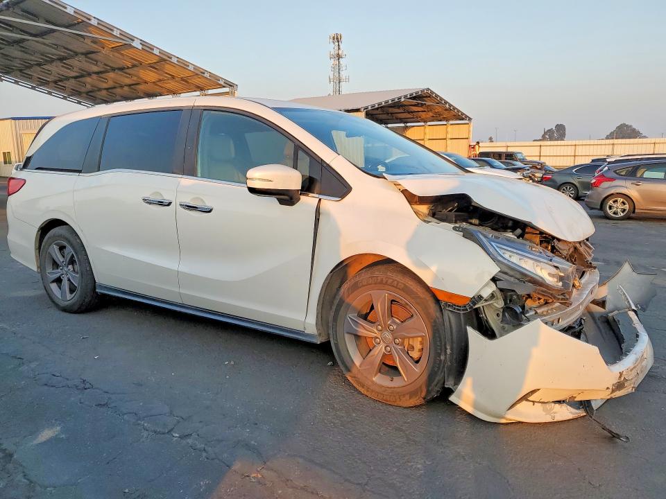 Photo 4 from auction – 2022 HONDA ODYSSEY with VIN 5FNRL6H54NB033383
