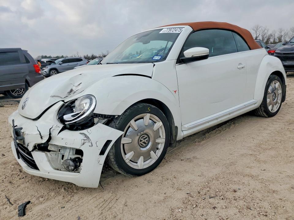 VOLKSWAGEN BEETLE 2019 with VIN 3VW5DAAT5KM509135 - Photo from auction