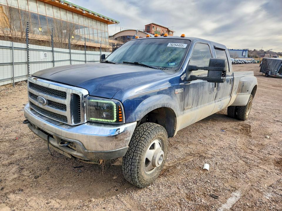 FORD F350 SUPER 2002 with VIN 1FTWW33F22EC35693 - Photo from auction