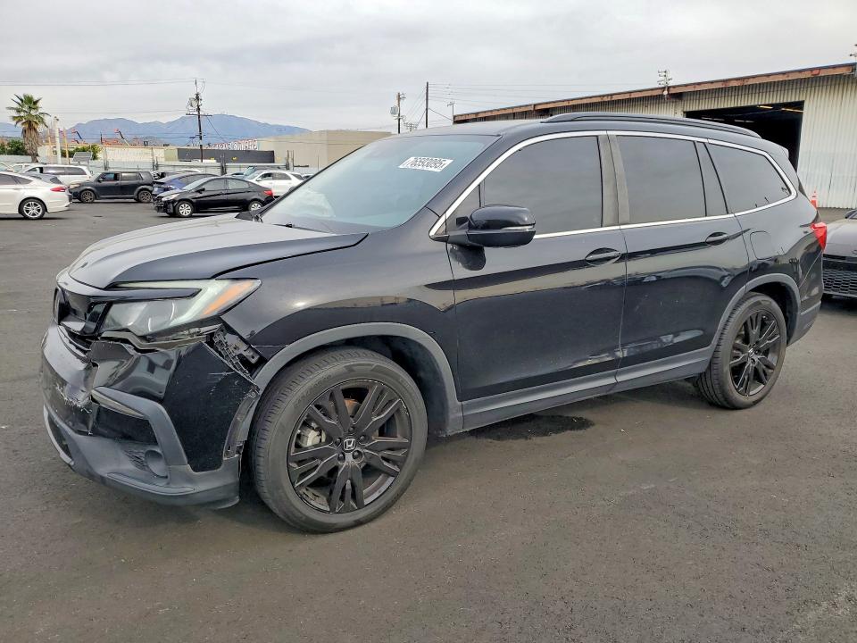 HONDA PILOT 2021 with VIN 5FNYF5H28MB043660 - Photo from auction