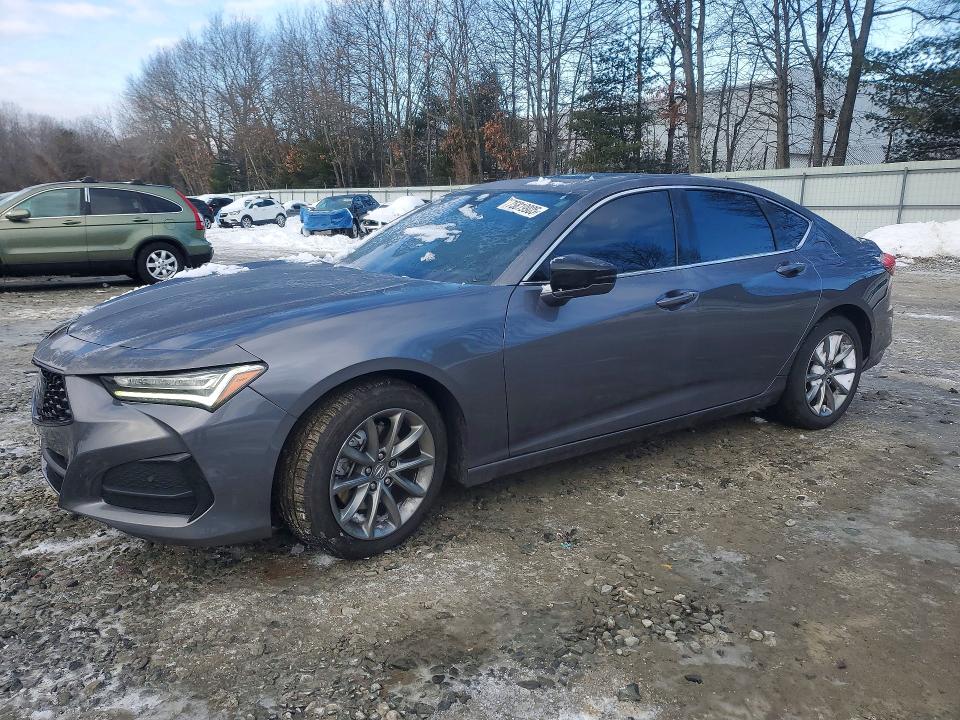ACURA TLX 2021 with VIN 19UUB6F32MA010076 - Photo from auction