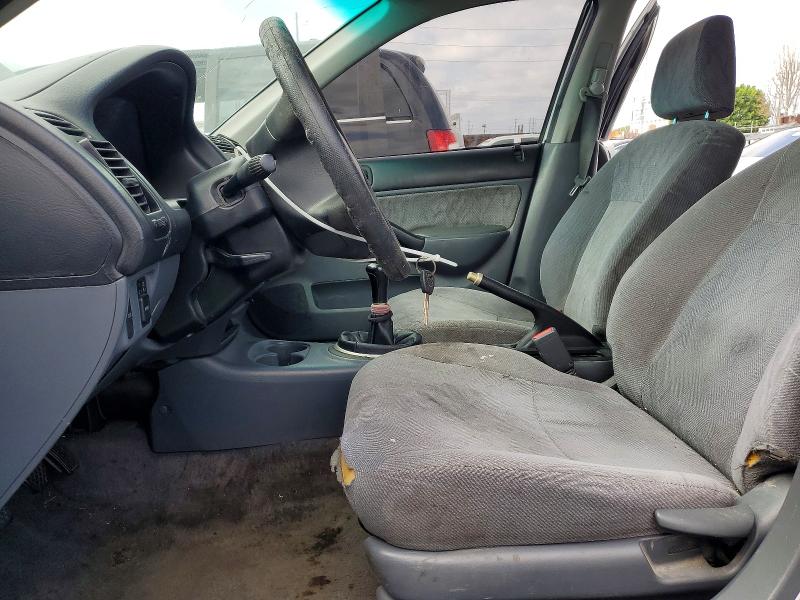 Photo 7 from auction – 2001 HONDA CIVIC with VIN JHMES155X1S003387