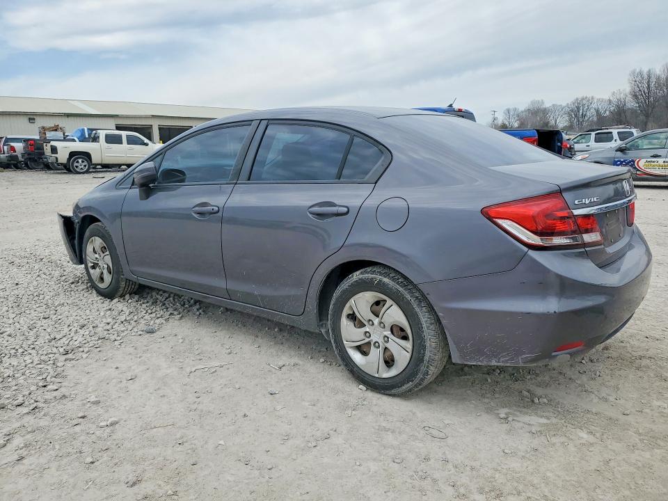 Photo 2 from auction – 2014 HONDA CIVIC LX with VIN 2HGFB2F55EH512280