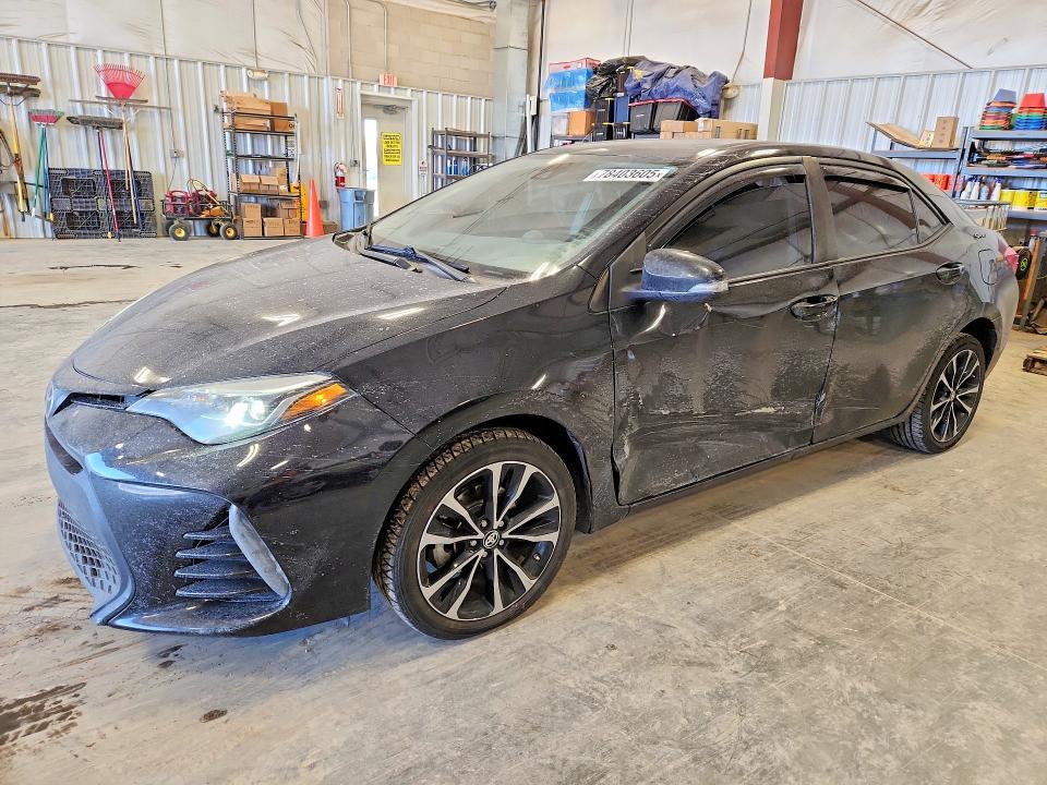 TOYOTA COROLLA 2017 with VIN 2T1BURHE7HC758937 - Photo from auction