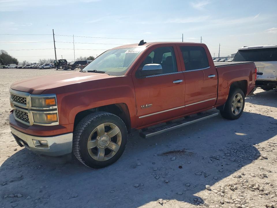 CHEVROLET SILVERADO 2015 with VIN 3GCPCSEC9FG182659 - Photo from auction