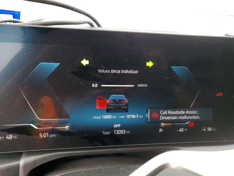 Photo 9 from auction – 2025 BMW I4 with VIN WBY23HD02SFU17708