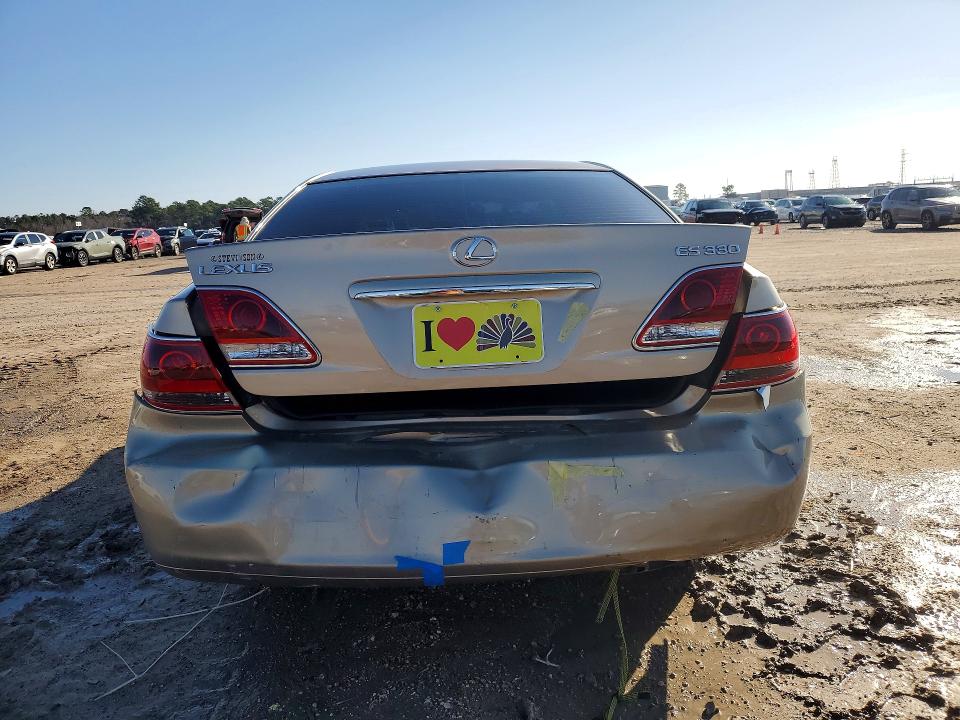 Photo 6 from auction – 2005 LEXUS ES 330 with VIN JTHBA30G155088554