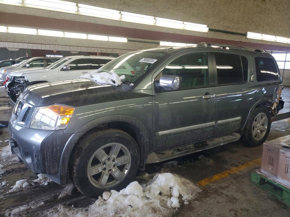 NISSAN ARMADA 2013 with VIN 5N1AA0NE7DN606129 - Photo from auction