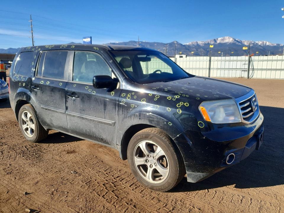 Photo 4 from auction – 2012 HONDA PILOT EXL with VIN 5FNYF4H59CB009553