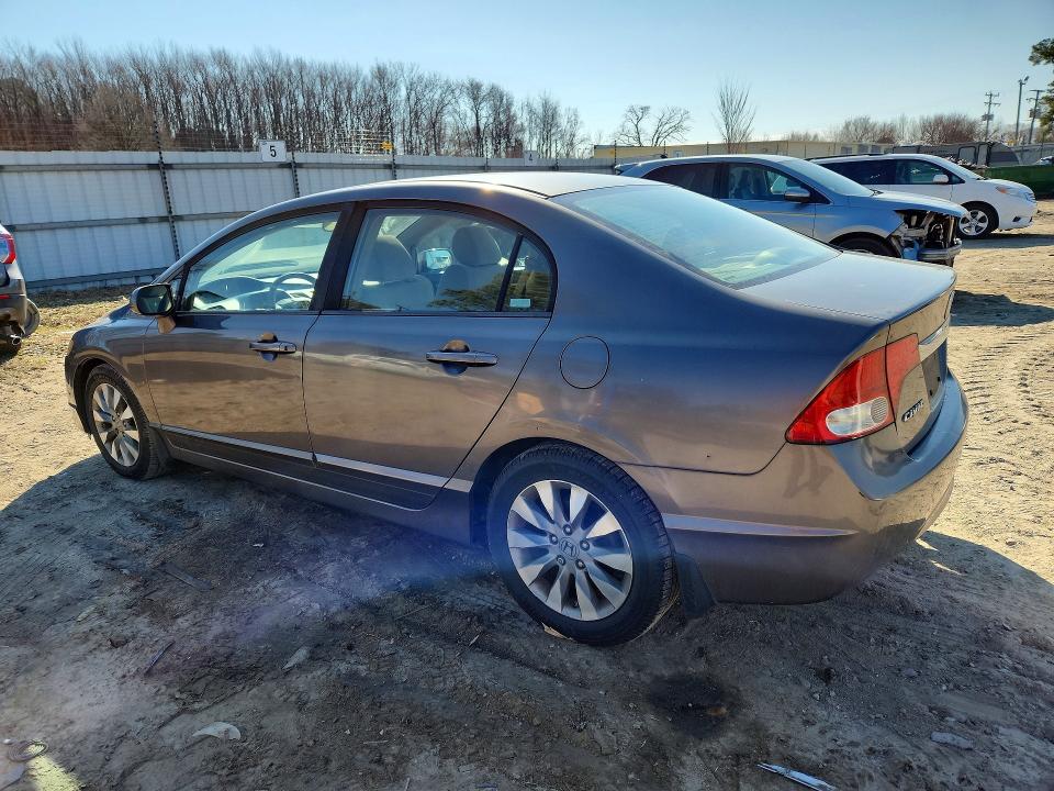 Photo 2 from auction – 2009 HONDA CIVIC EX with VIN 19XFA16839E015669