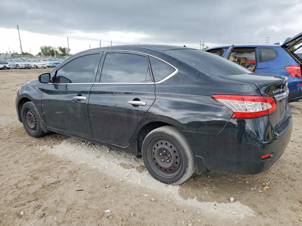 Photo 2 from auction – 2015 NISSAN SENTRA S with VIN 3N1AB7AP9FY307347