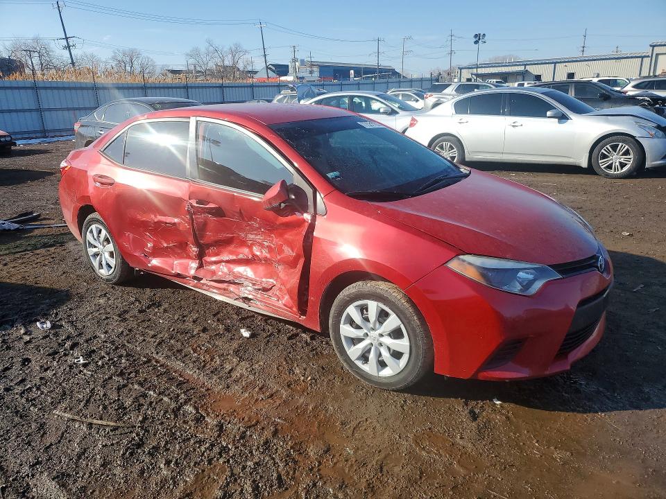 Photo 4 from auction – 2014 TOYOTA COROLLA with VIN 5YFBURHE5EP071130