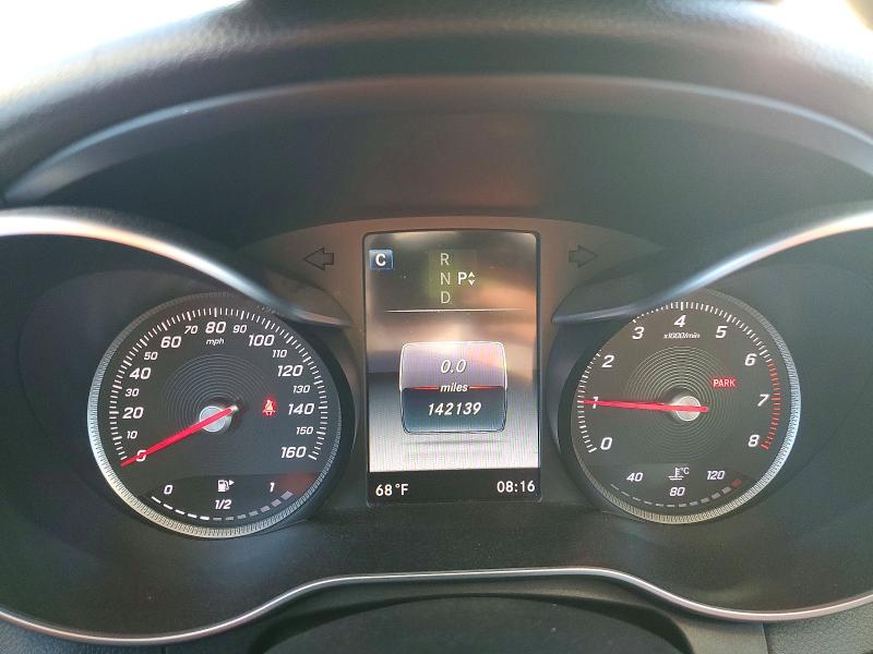 Photo 9 from auction – 2016 MERCEDES-BENZ C with VIN 55SWF4JB5GU106583