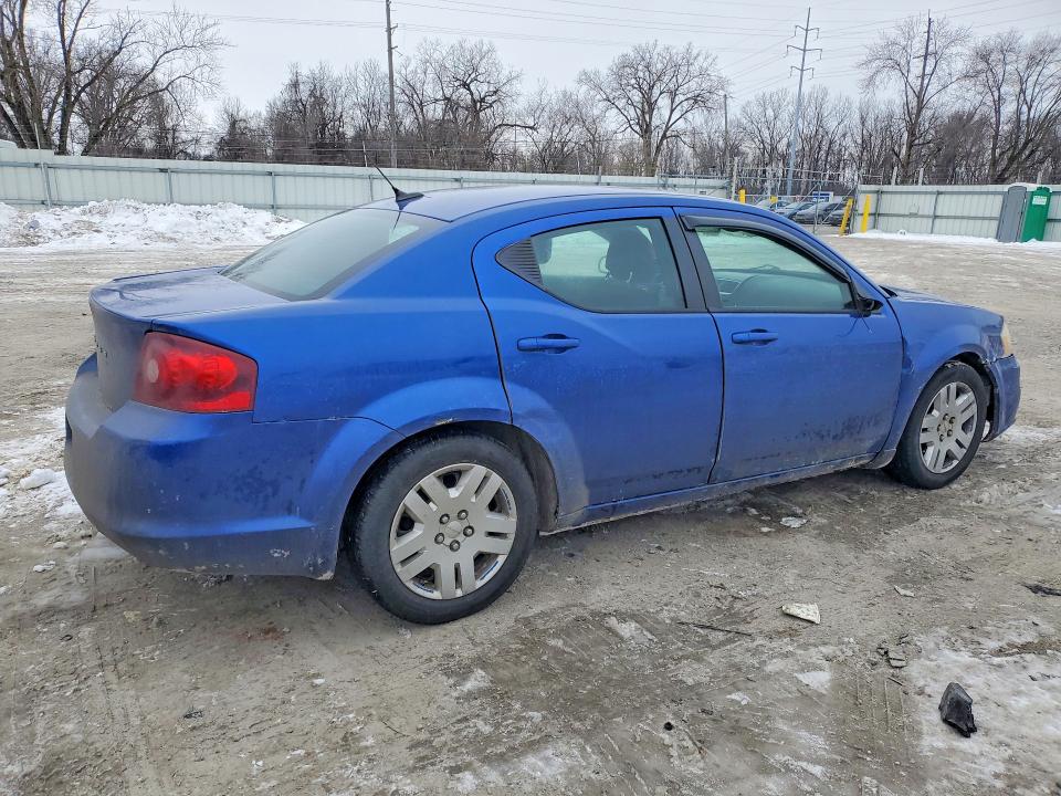 Photo 3 from auction – 2012 DODGE AVENGER SE with VIN 1C3CDZAB5CN331576