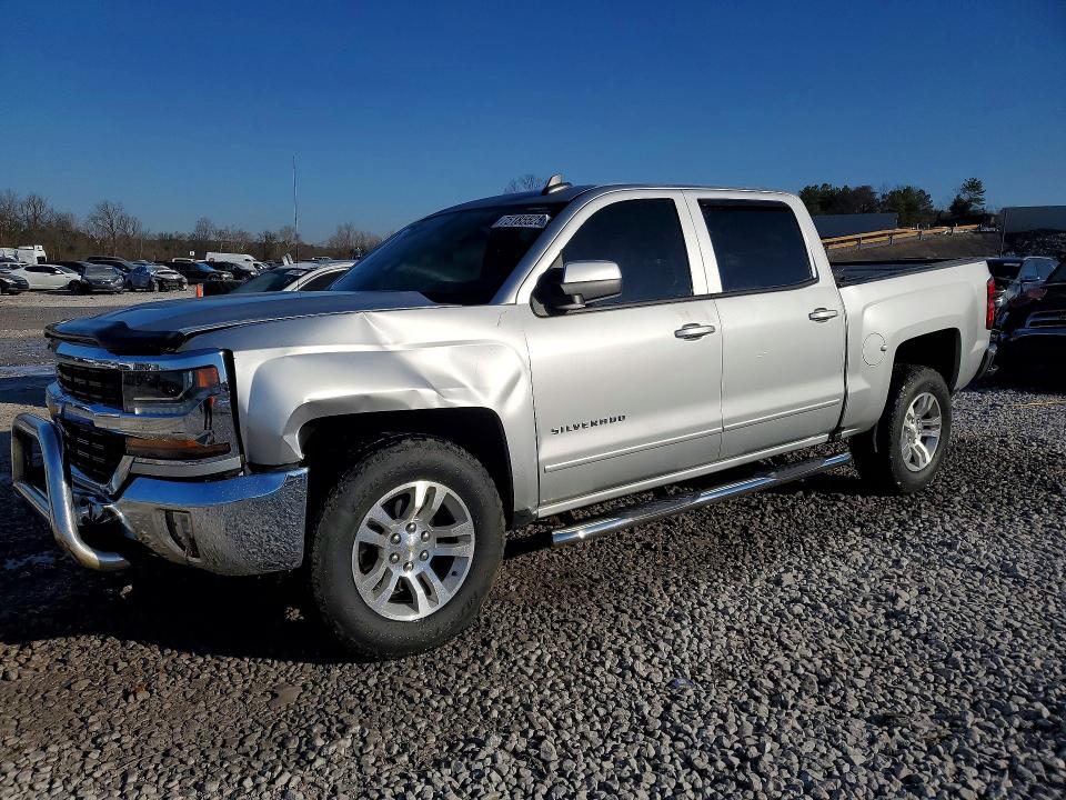 CHEVROLET SILVERADO 2018 with VIN 3GCPCREC9JG208548 - Photo from auction