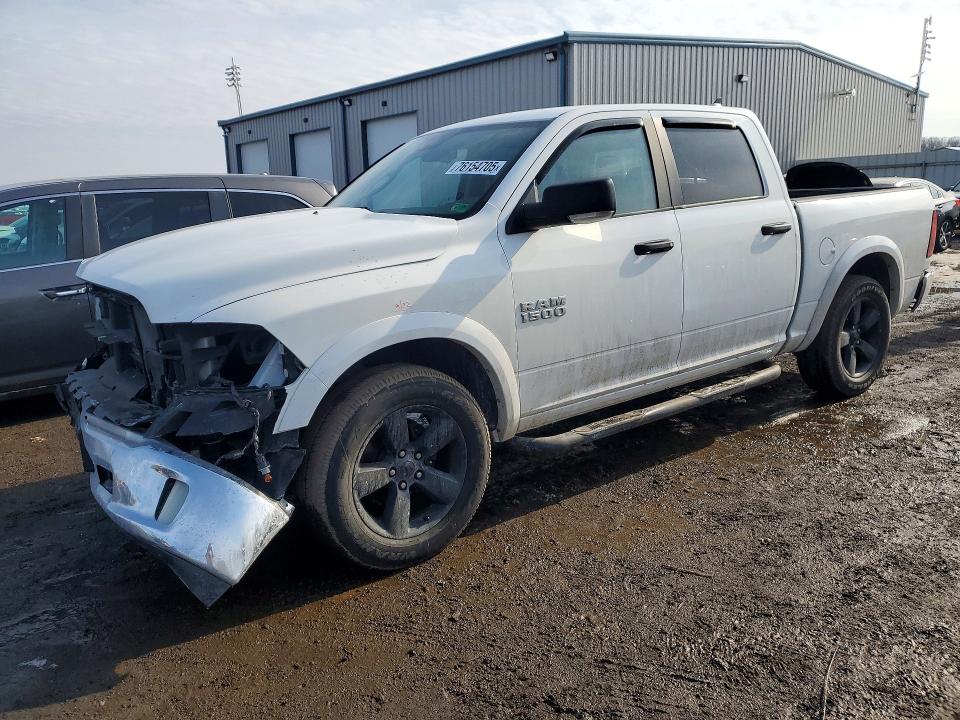 RAM 1500 2014 with VIN 1C6RR7LG0ES349001 - Photo from auction