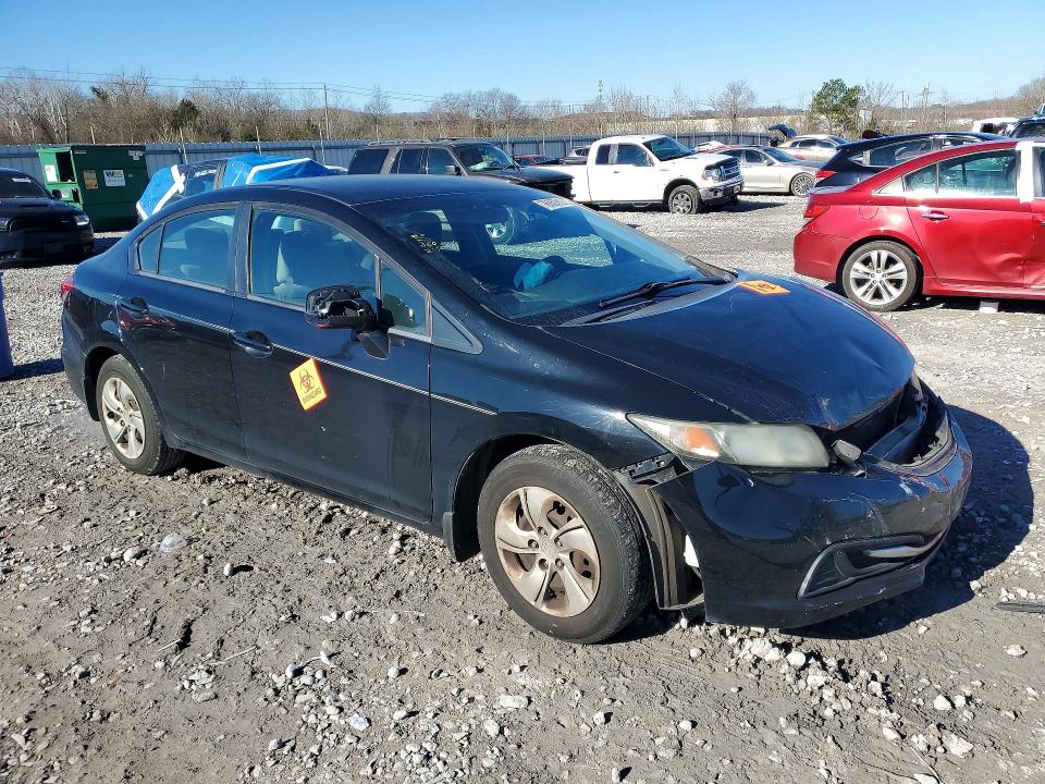 Photo 4 from auction – 2013 HONDA CIVIC with VIN 19XFB2F52DE081678
