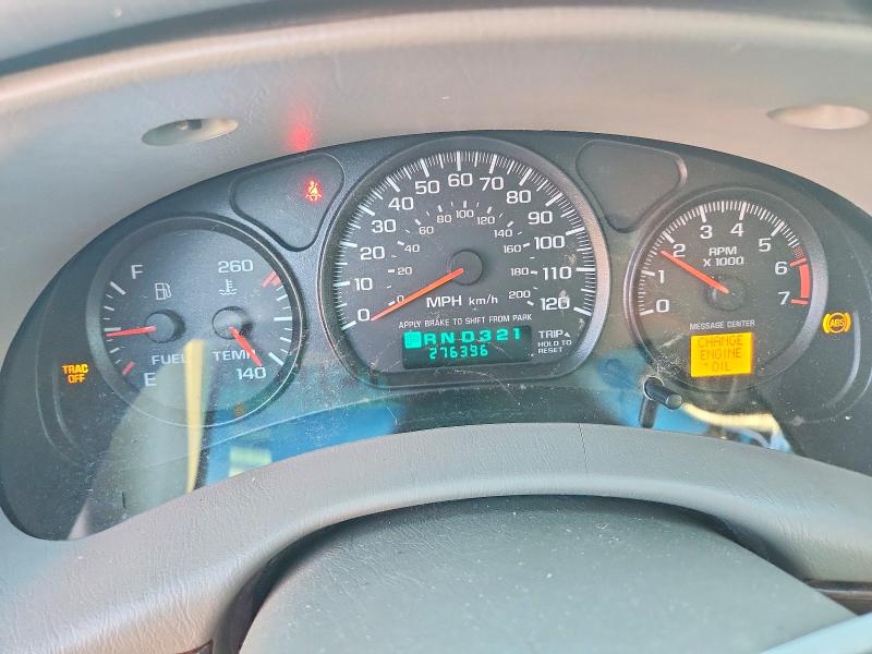 Photo 9 from auction – 2002 CHEVROLET IMPALA with VIN 2G1WH55K729355534