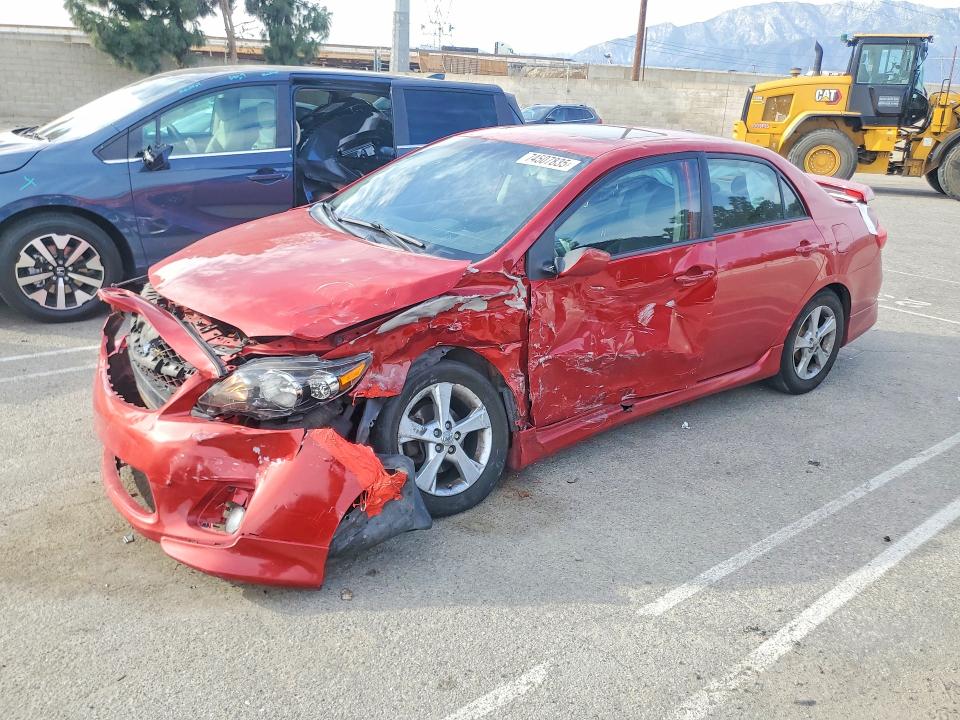 TOYOTA COROLLA 2012 with VIN 2T1BU4EE8CC905945 - Photo from auction