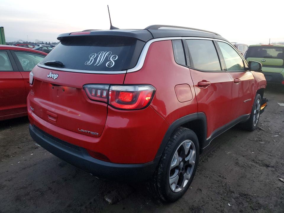 Photo 3 from auction – 2018 JEEP COMPASS with VIN 3C4NJDCB8JT480056