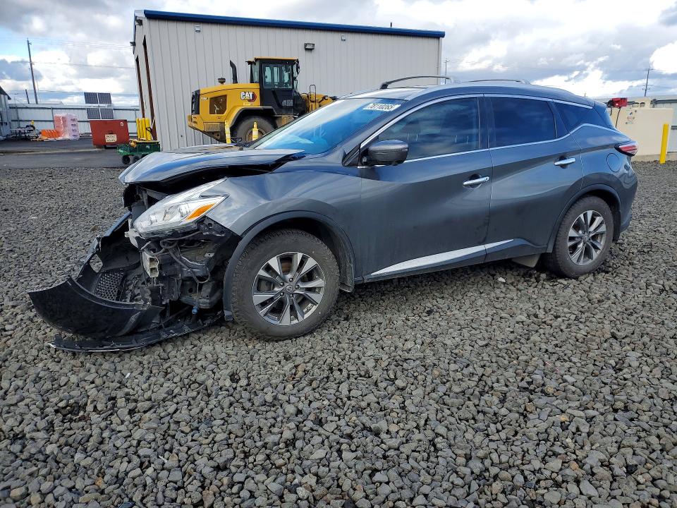 NISS MURANO 2016 with VIN 5N1AZ2MG2GN138449 - Photo from auction