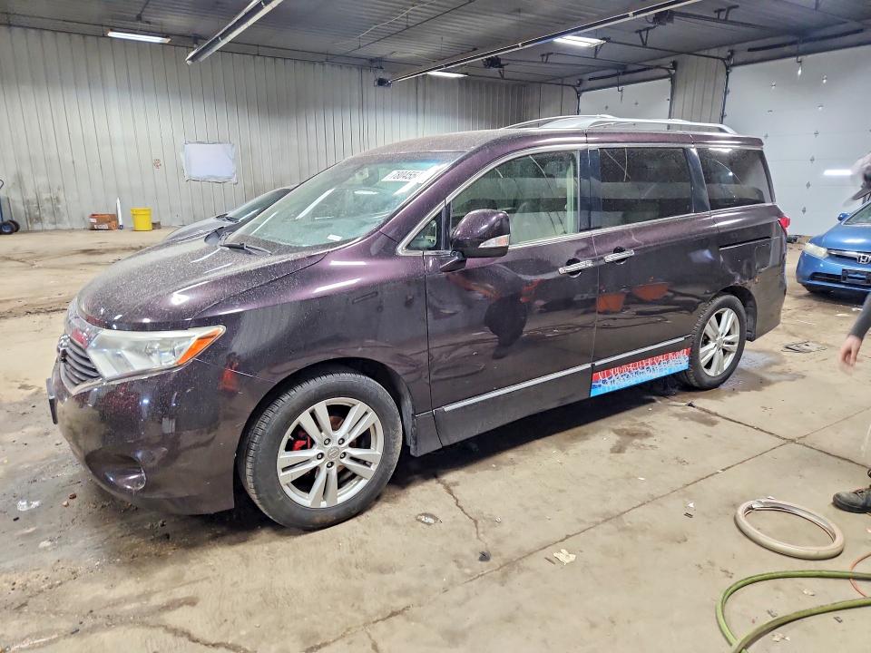 NISSAN QUEST 2011 с VIN JN8AE2KP9B9010640 - Фото с аукциона