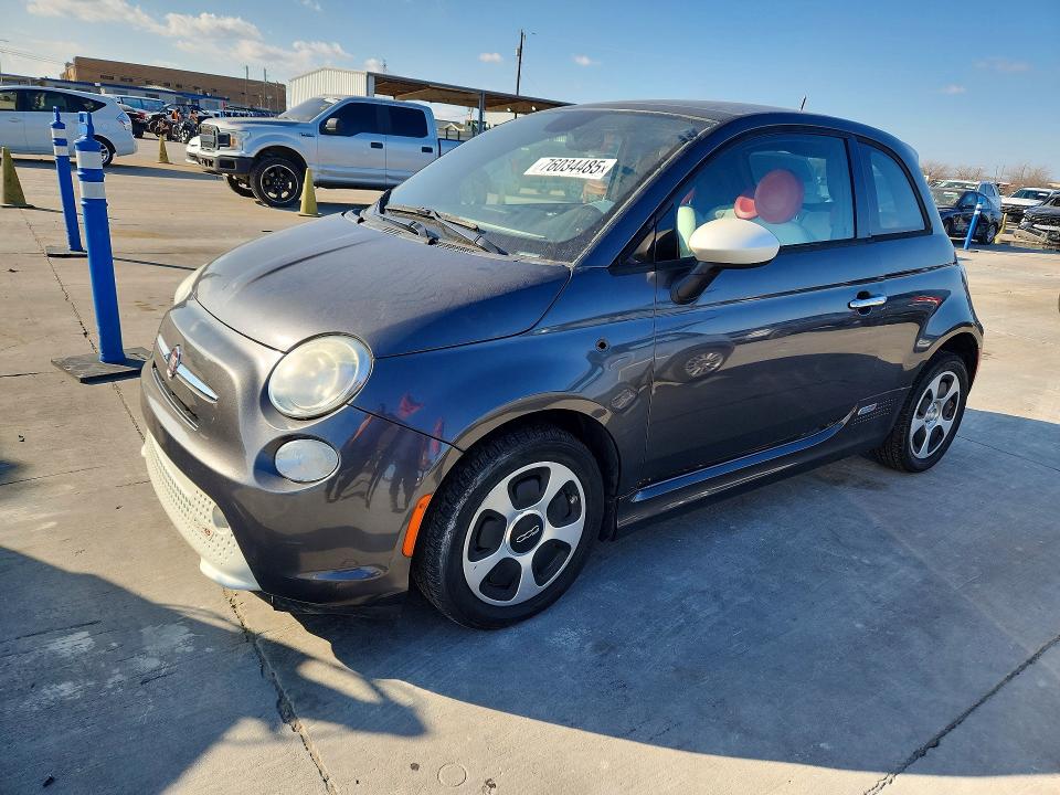 FIAT 500 ELECTR 2014 с VIN 3C3CFFGE6ET189655 - Фото с аукциона