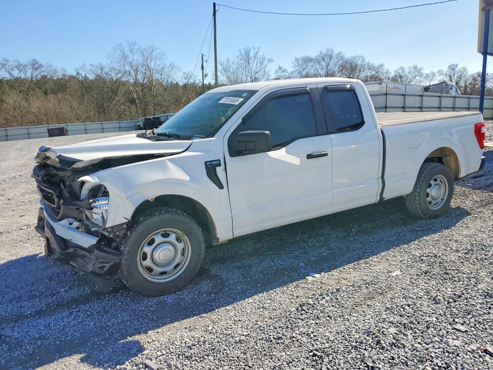 FORD F150 2021 with VIN 1FTEX1CB9MFB45741 - Photo from auction