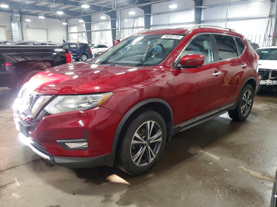 NISSAN ROGUE S 2018 with VIN 5N1AT2MV7JC847056 - Photo from auction